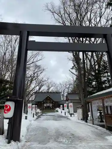 旭川神社の鳥居