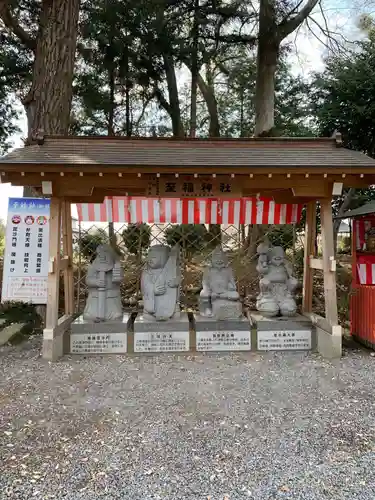 薬師寺八幡宮の像