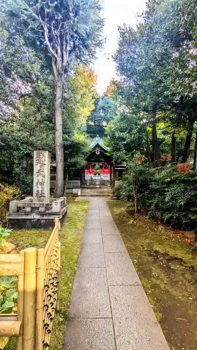白金氷川神社の末社・摂社