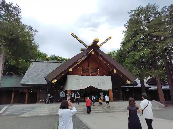 北海道神宮の本殿・本堂