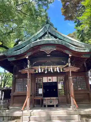 闇之森八幡社の本殿・本堂