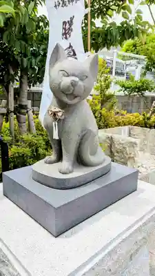 駒込妙義神社の狛犬