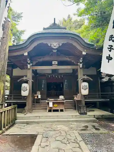 八百富神社の山門