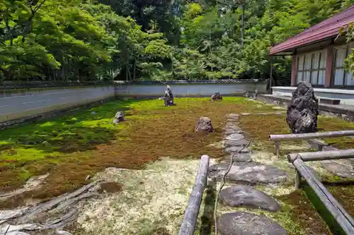 真長寺の庭園