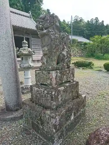 赤松神社の狛犬