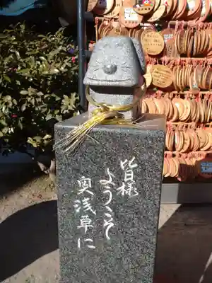 今戸神社の狛犬