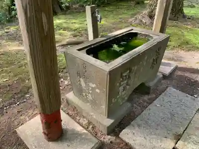 前玉神社の手水舎