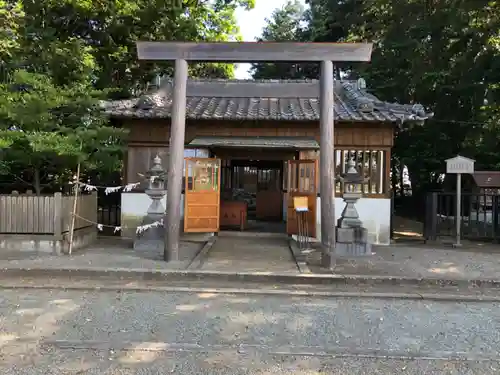 神戸神舘神明社の鳥居