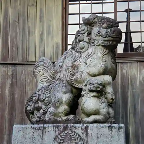 田村神社の狛犬