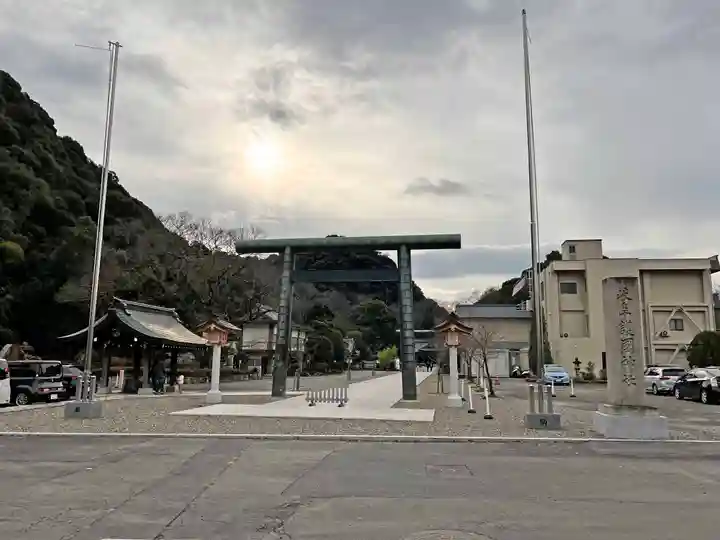 岐阜護國神社の鳥居