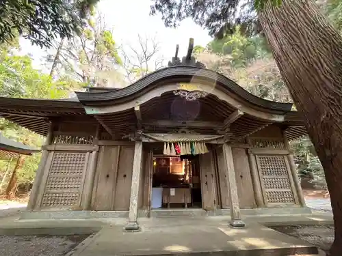 槵觸神社の本殿・本堂