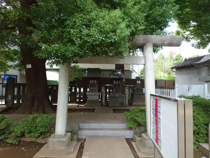 前野熊野神社の末社・摂社