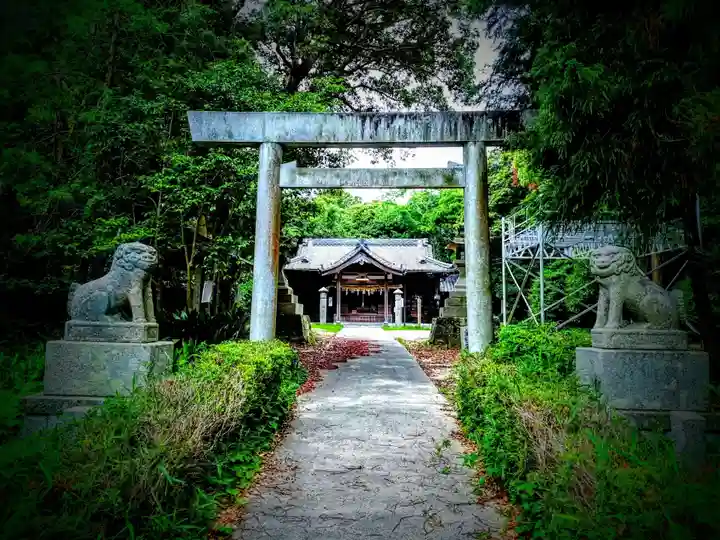 神明神社の鳥居