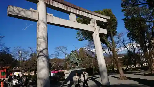 富士山本宮浅間大社の鳥居