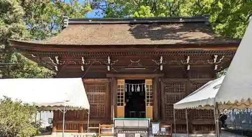 治水神社の本殿