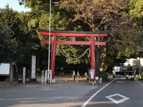 生品神社の鳥居