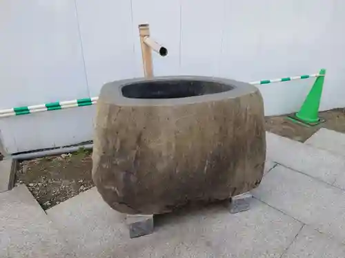 駒込妙義神社の手水舎