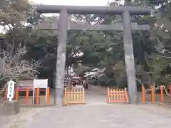 息栖神社の鳥居