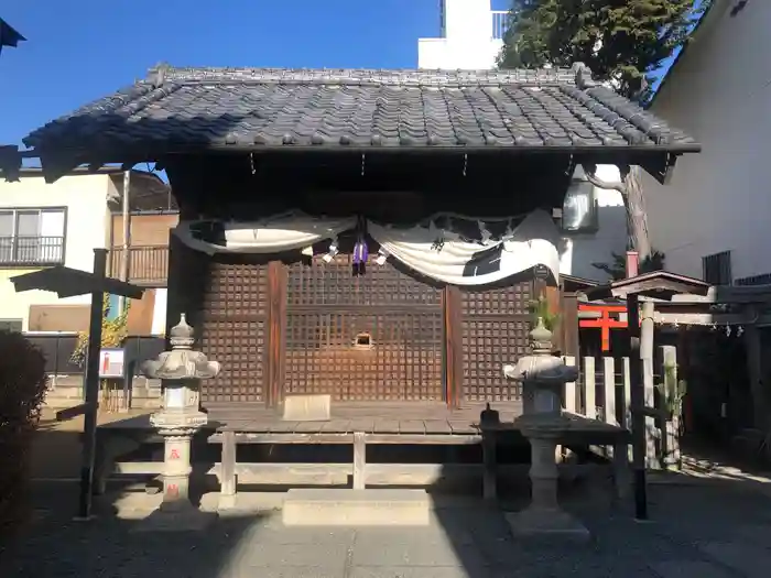 薬師神社の本殿