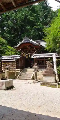 戸隠神社の本殿