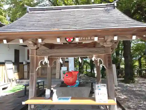 咲前神社の手水