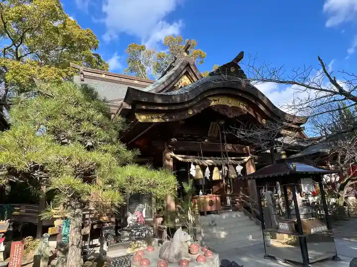 田村神社の本殿・本堂
