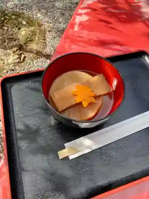 五大堂同聚院の食事