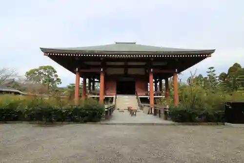中宮寺の本殿・本堂