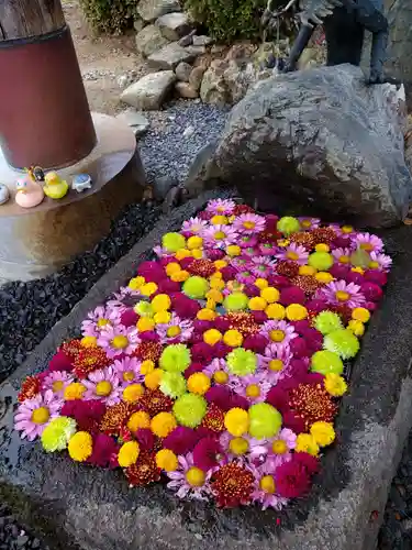 大鏑神社の手水