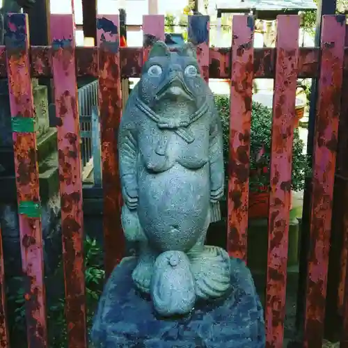 柳森神社の狛犬