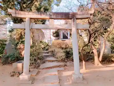 品川神社の鳥居