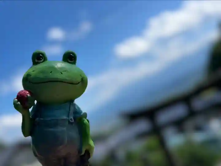 菱野健功神社の狛犬