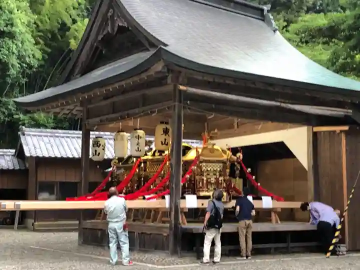 佐伎治神社のお祭り