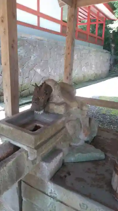 大原八幡宮の手水舎