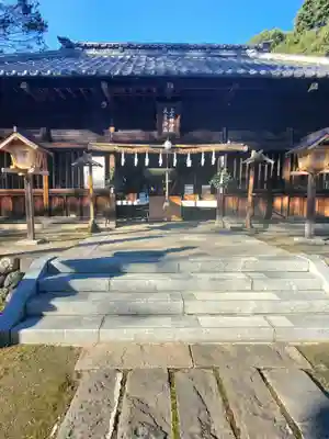 上之村神社の本殿・本堂