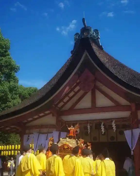 津島神社のお祭り
