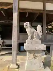 高峯神社の狛犬