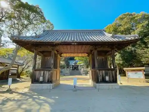 松帆神社の山門・神門
