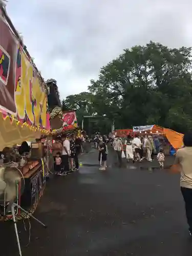 当別神社のお祭り
