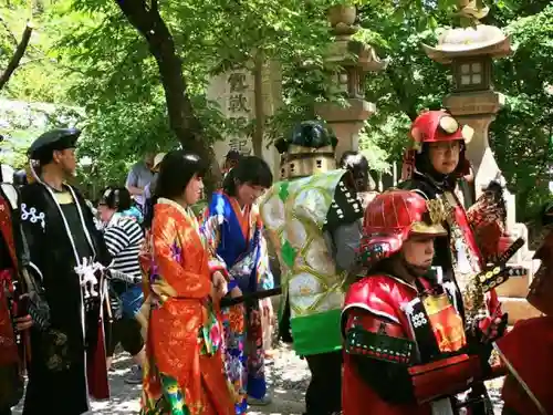 道明寺天満宮のお祭り