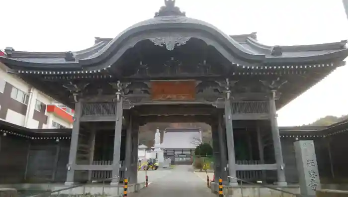 禅徳寺の山門