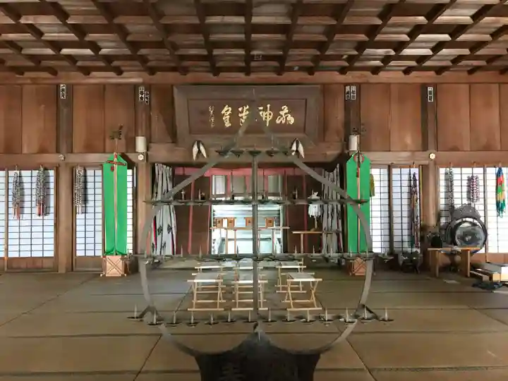 古四王神社の本殿・本堂