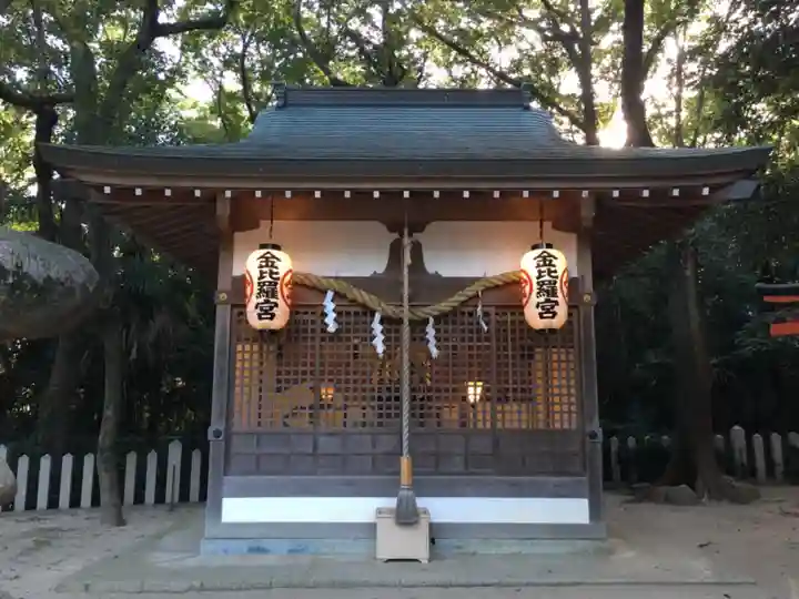 六甲八幡神社の末社・摂社