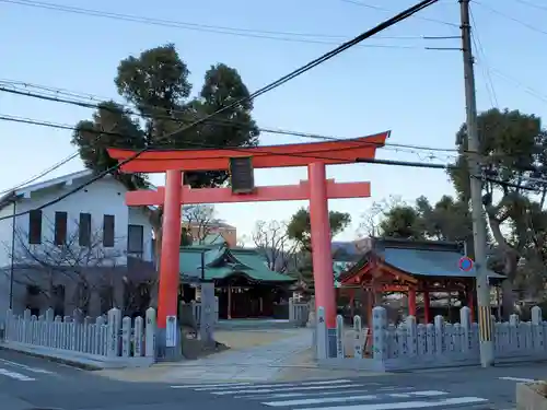 生田神社兵庫宮御旅所の鳥居