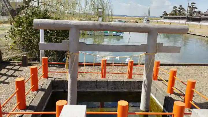 息栖神社の鳥居