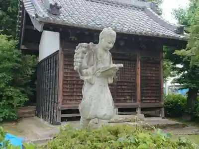 本郷八幡宮の像