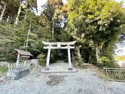國津神社の鳥居