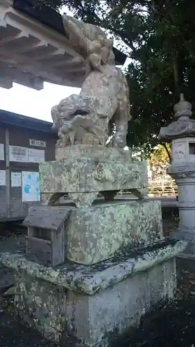 日峰神社の狛犬