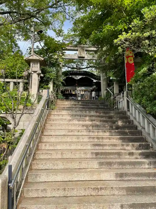真田山 三光神社の鳥居