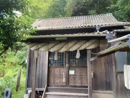 石鎚神社の本殿